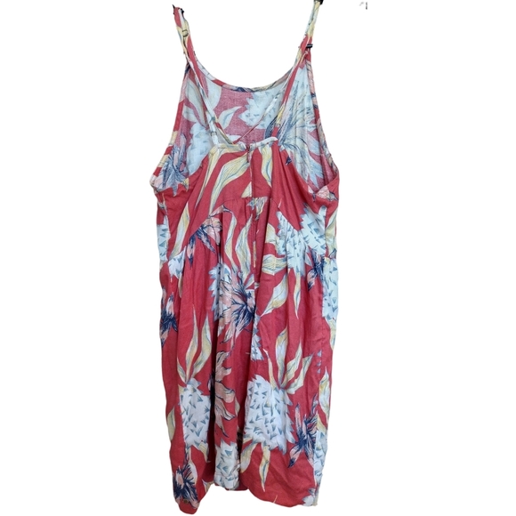 ROXY Antelope Curves Floral Print Mini Dress, Size Small, Multicolored - Picture 4 of 9